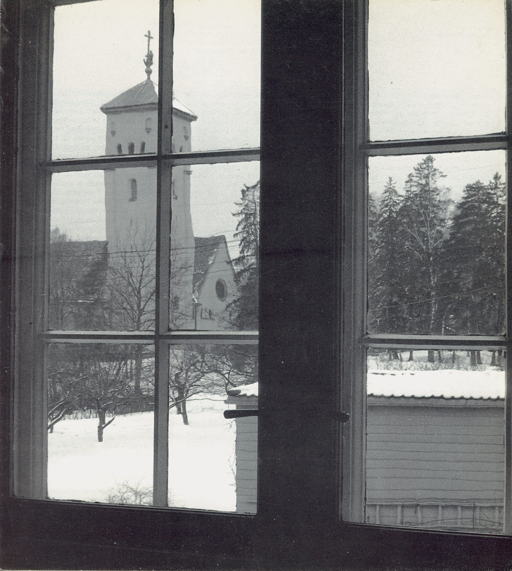 Norberg-Schulz’s picture of his second home in Slemdalsvingen 55, as published in _Genius Loci_.